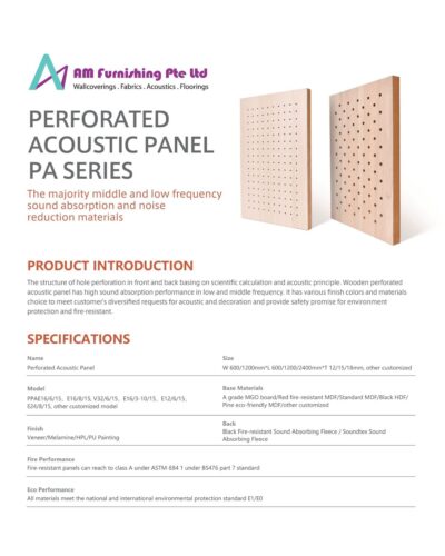 Perforated Acoustic